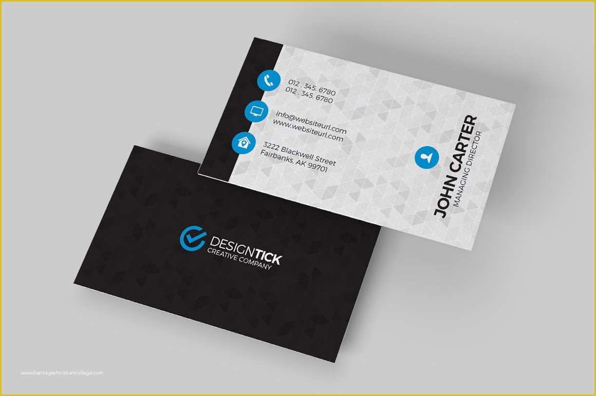 Business Cards with Photo Templates Free Of Modern Business Card Template Business Card Templates