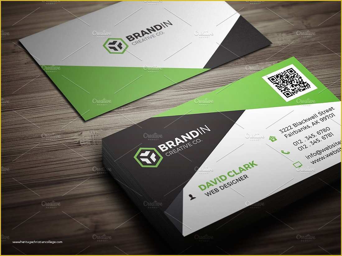 Business Cards with Photo Templates Free Of Modern Business Card Template Business Card Templates