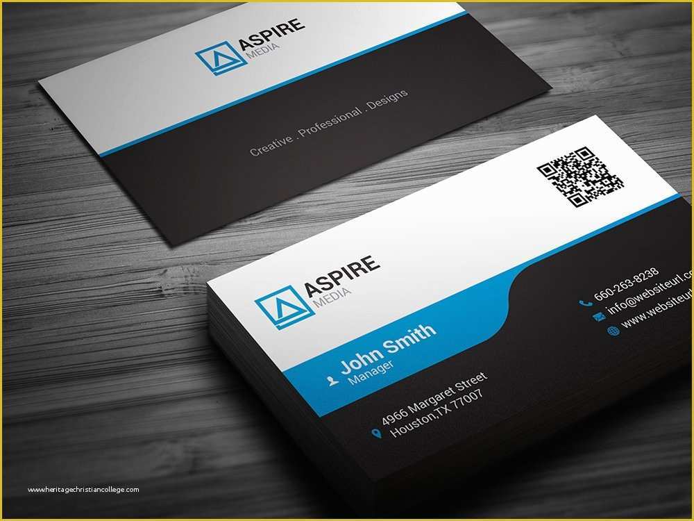 Business Cards with Photo Templates Free Of Modern Business Card Template Business Card Templates