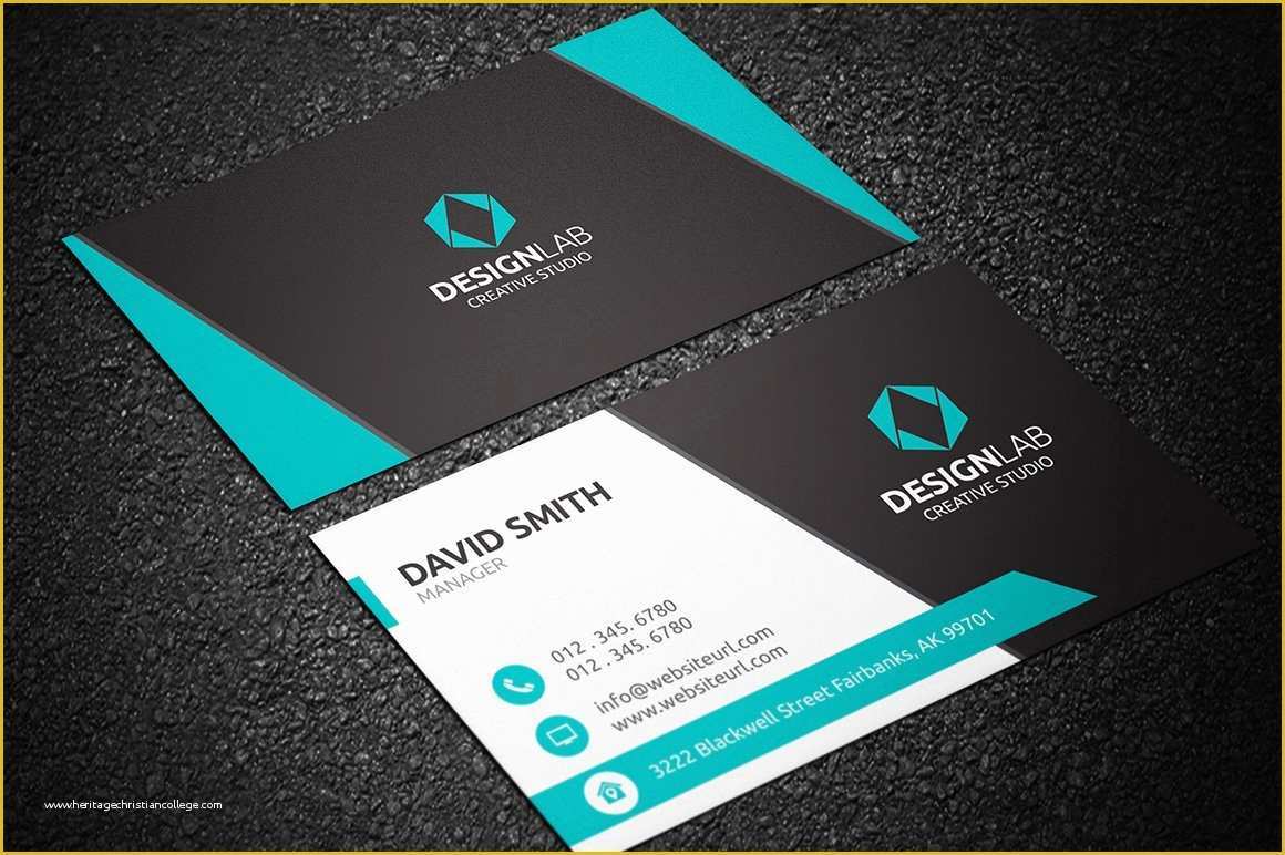 Business Cards with Photo Templates Free Of Modern Business Card Template Business Card Templates