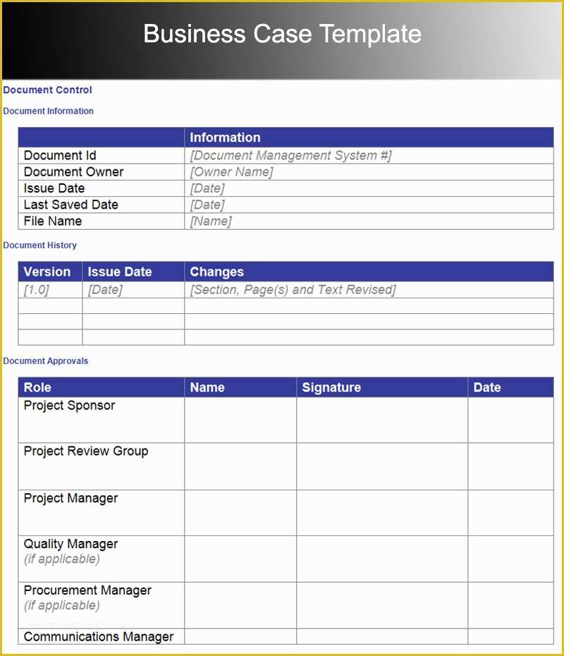 Business Case Study Template Free Of 8 Business Case Template Free Word Pdf Excel Doc formats