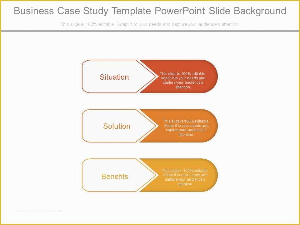 Business Case Study Template Free Of Business Case Study Template Powerpoint Slide Background