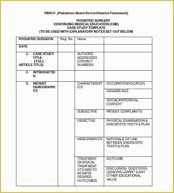 Business Case Study Template Free Of Case Template – 11 Free Word Pdf Psd Documents Download