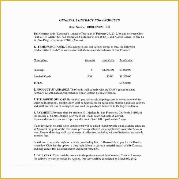 Business Contract Template Free Of 24 Business Contract Templates – Pages Docs