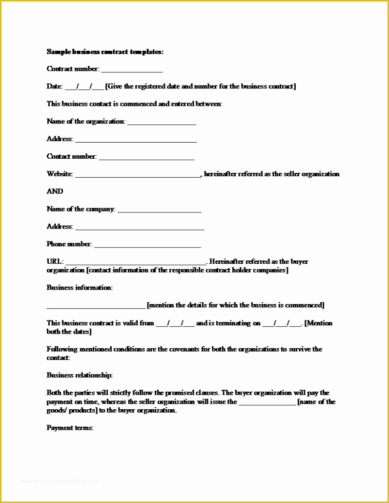 Business Contract Template Free Of Business Sale Contract Template Mughals