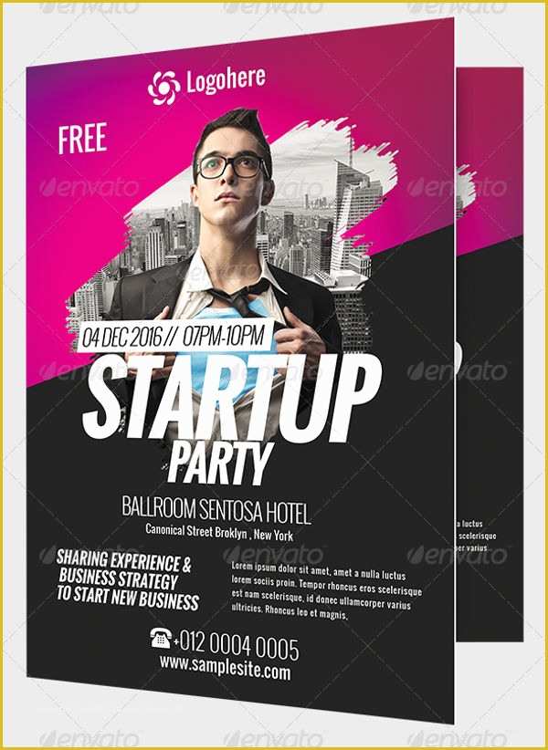 Business event Flyer Templates Free Of 8 Business event Flyers Design Templates