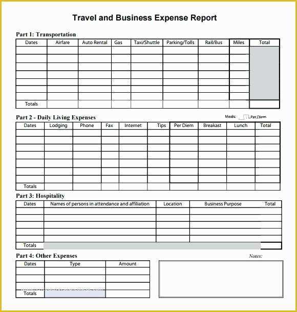 Business Expense Report Template Free Of Business Expense Report Template Free – Yakult