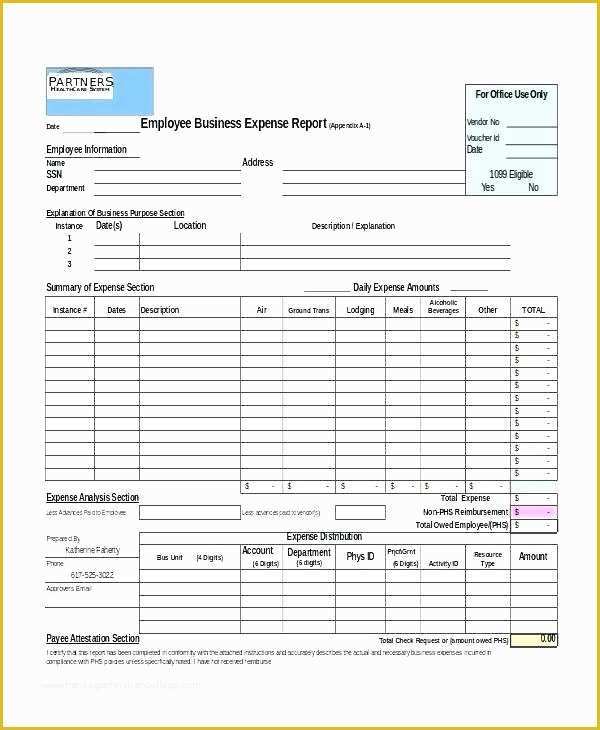 Business Expense Report Template Free Of Excel Business Expense Template Excel Business Expense