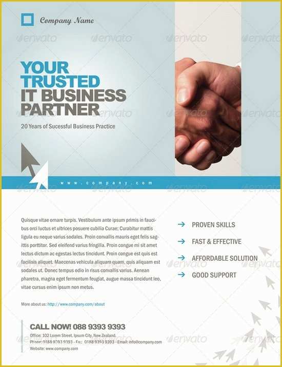 Business Flyer Templates Free Printable Of 10 Best Of Create Free Business Flyers Create