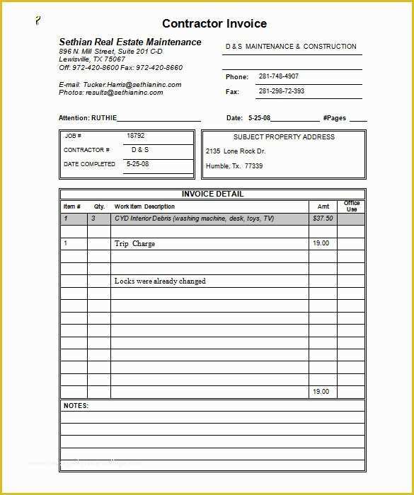 Business Invoice Template Free Of Invoice Template 53 Free Word Excel Pdf Psd format