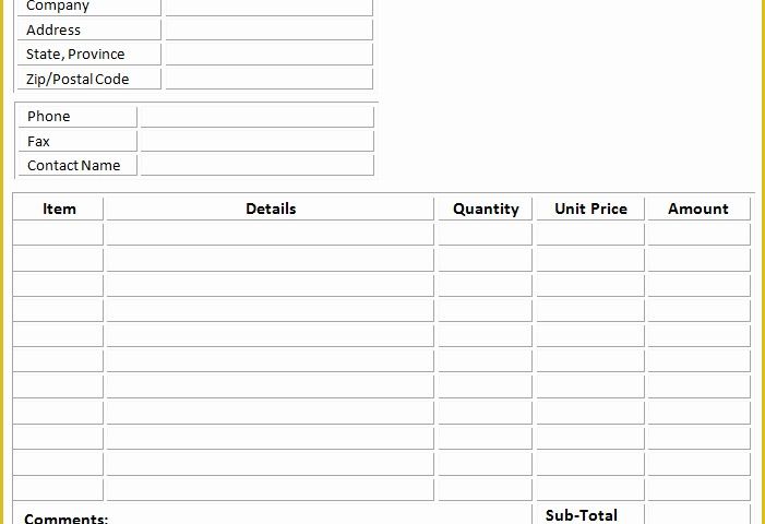 Business Invoice Template Free Of Invoice Templates Printable Free