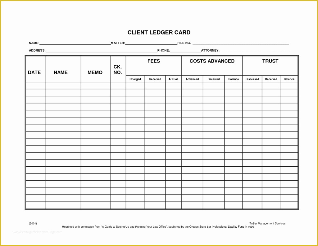 Business Ledger Template Free Of Accounts Ledger Templates