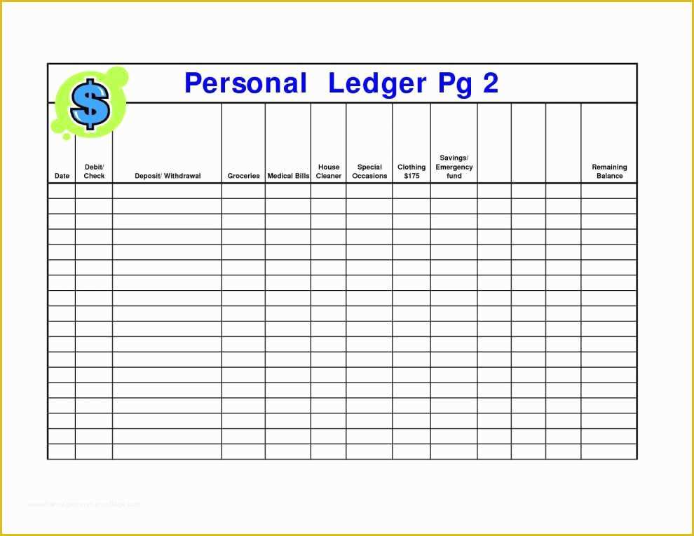 Business Ledger Template Free Of Free Excel Accounting Templates Small Business Good