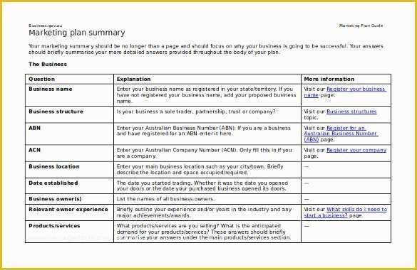 Business Marketing Plan Template Free Of Marketing Strategy Templates 20 Pdf Word format