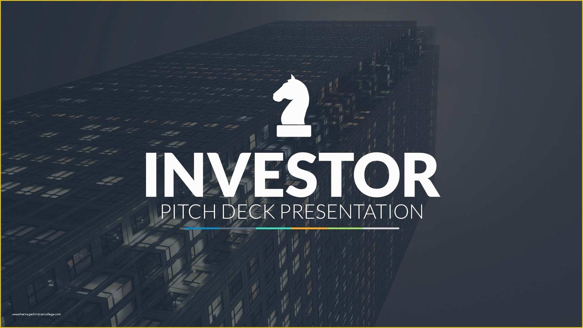 Business Pitch Powerpoint Template Free Of Investor Pitch Deck Powerpoint Template by Louistwelve