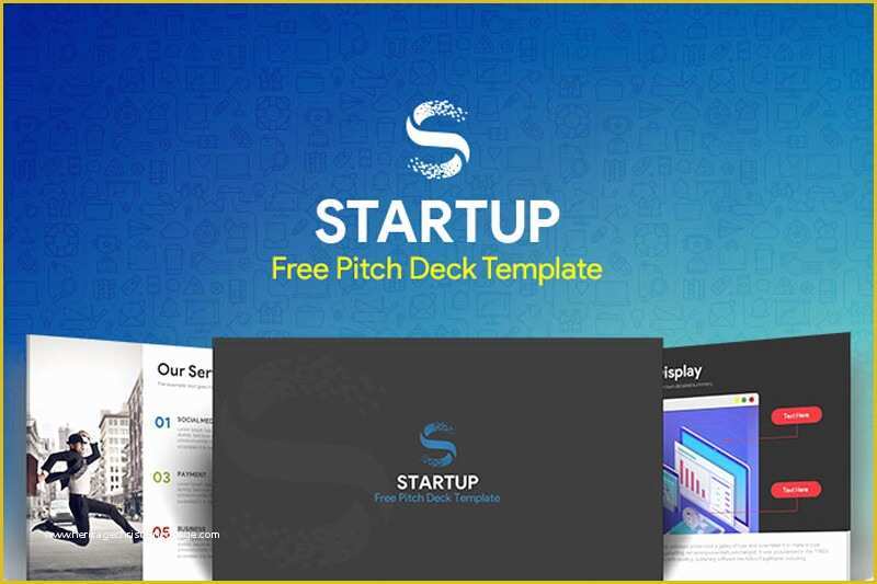 Business Pitch Powerpoint Template Free Of Startup Pitch Deck Free Powerpoint Template
