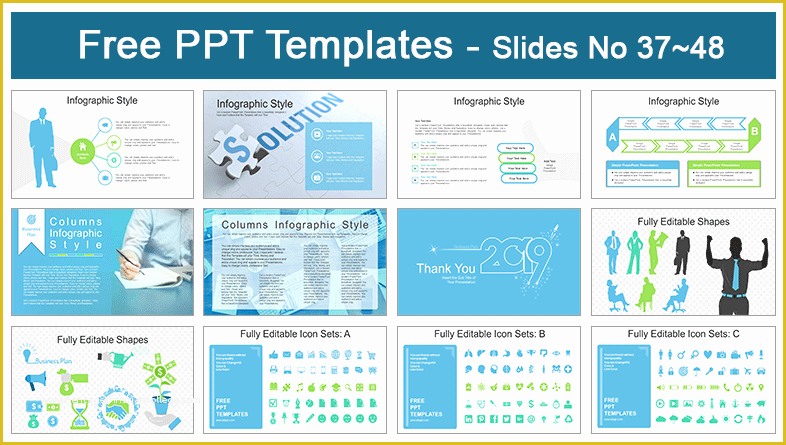 Business Plan Powerpoint Template Free Of 2019 Business Plan Powerpoint Templates for Free