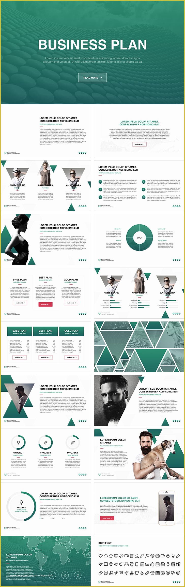 Business Plan Powerpoint Template Free Of Business Plan Free Powerpoint Template Download Free