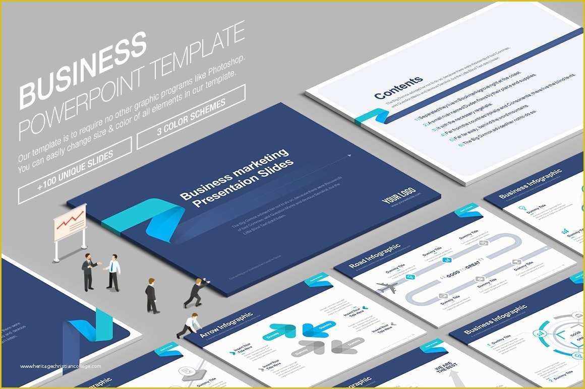 Business Plan Powerpoint Template Free Of Business Powerpoint Template Vol 6 Powerpoint Templates