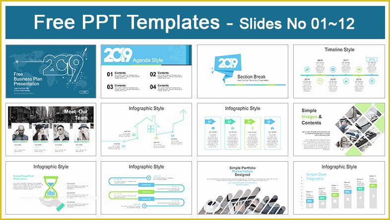 Business Plan Ppt Template Free Of 2019 Business Plan Powerpoint Templates for Free