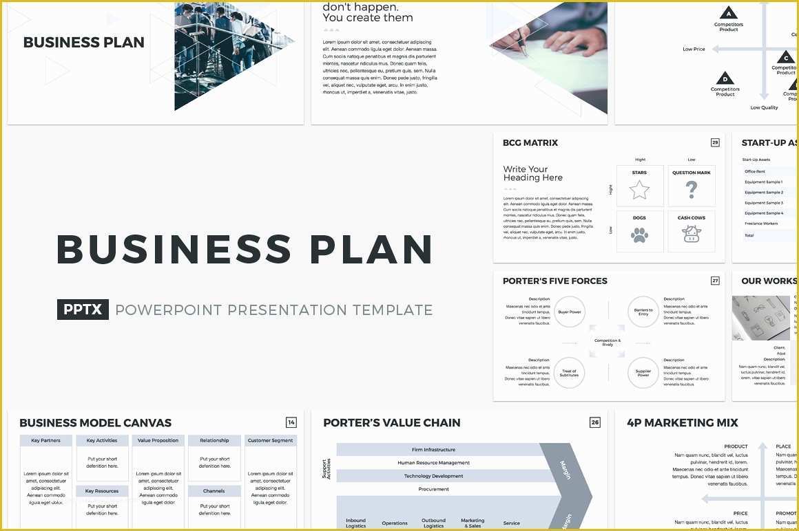 Business Plan Ppt Template Free Of Business Plan Powerpoint Template Presentation Templates