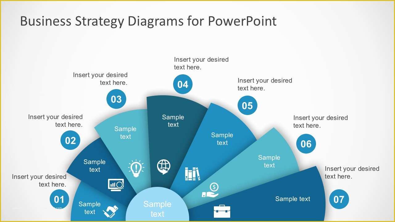 Business Plan Ppt Template Free Of Free Business Strategy Diagram Powerpoint Slidemodel