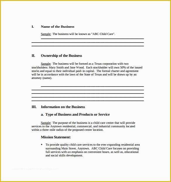 Business Plan Template Pdf Free Download Of Business Plan Template 32 Download Free Documents In