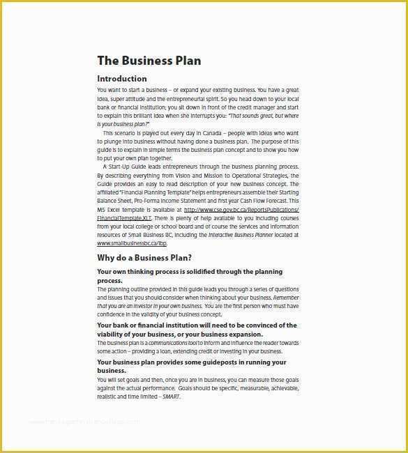 Business Plan Template Pdf Free Download Of Business Plan Template Pdf Business Plan Sample Pdf