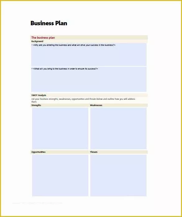 Business Plan Template Pdf Free Download Of Small Business Plan Template 15 Word Excel Pdf Google