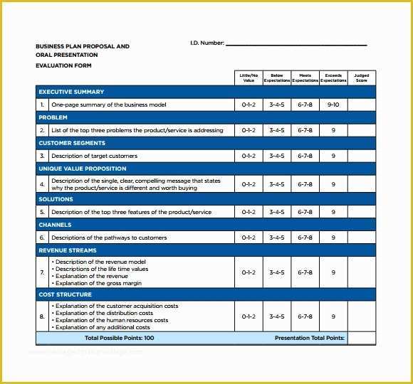 60 Business Plan Template Pdf Free Download