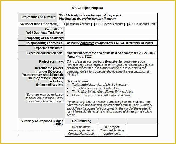 Business Proposal Template Doc Free Download Of 47 Project Proposal Templates Doc Pdf