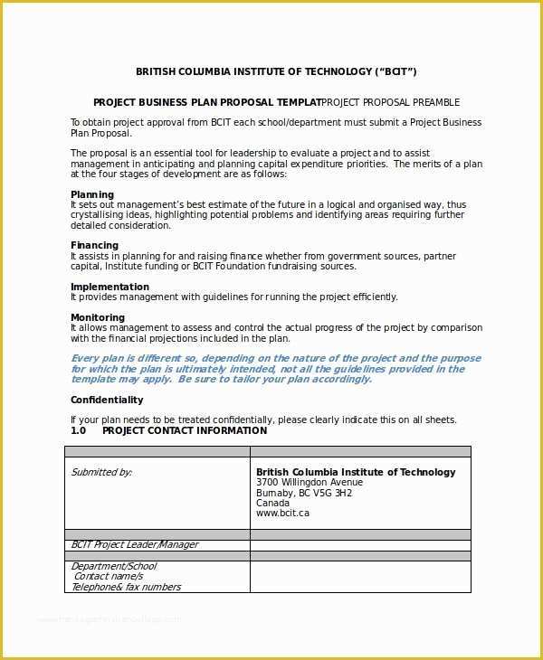 Business Proposal Template Doc Free Download Of Business Proposal Templates 31 Free Word Pdf Psd