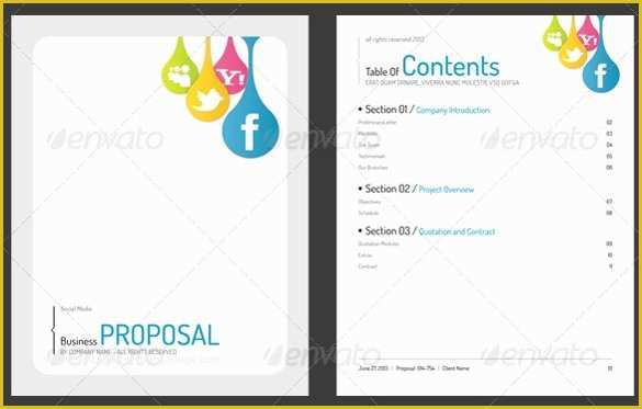 Business Proposal Template Free Download Of 31 Free Proposal Templates Word
