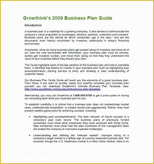 Business Proposal Template Free Download Of Business Plan Template – 97 Free Word Excel Pdf Psd