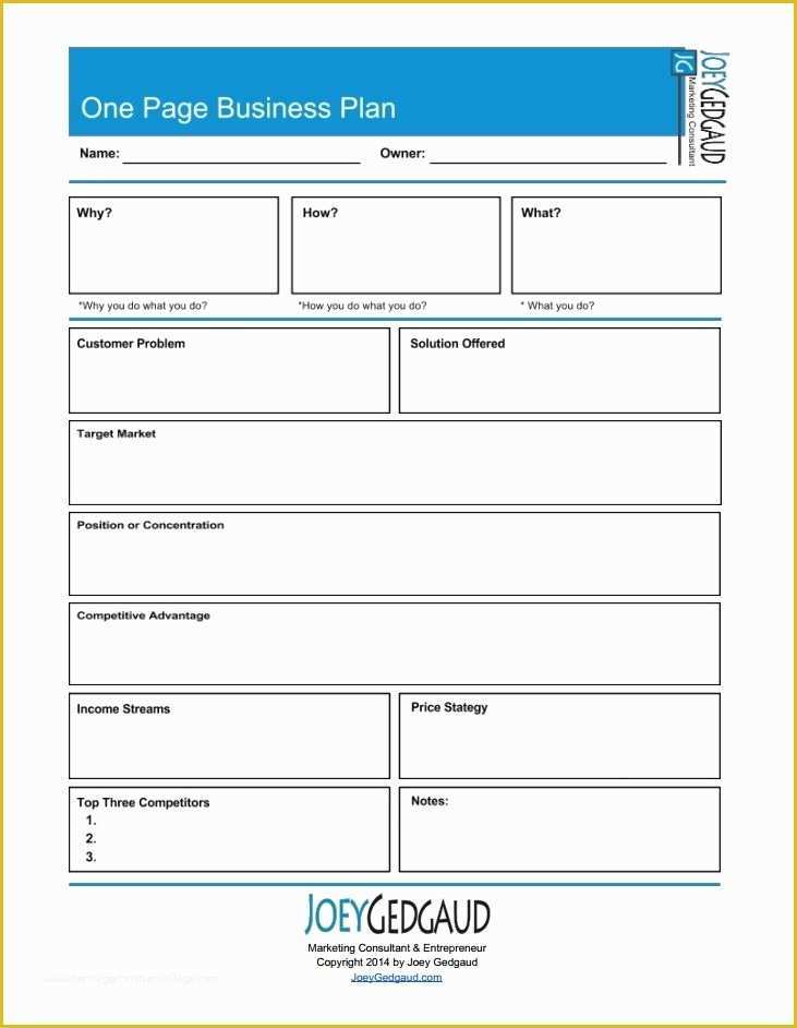 Business Proposal Template Free Download Of Free Business Plan Template Pdf
