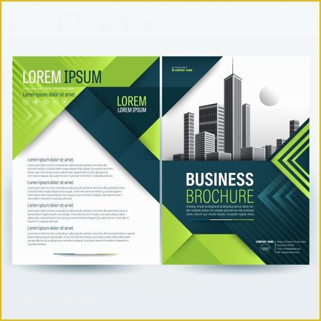 Business Prospectus Template Free Of Brochure Vectors S and Psd Files