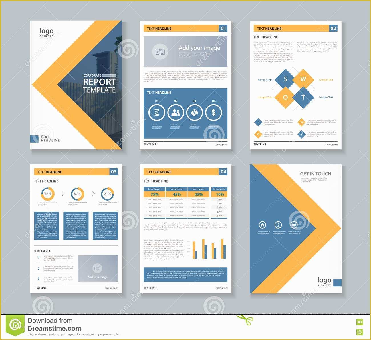 Business Prospectus Template Free Of Business Pany Profile Report and Brochure Layout