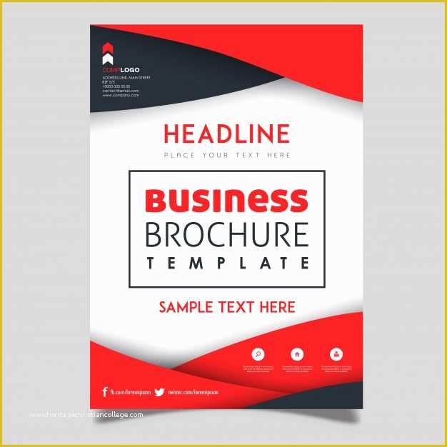 Business Prospectus Template Free Of Page Layout Vectors S and Psd Files