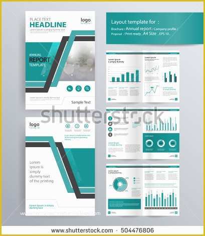 Business Prospectus Template Free Of Pany Profile Stock Royalty Free