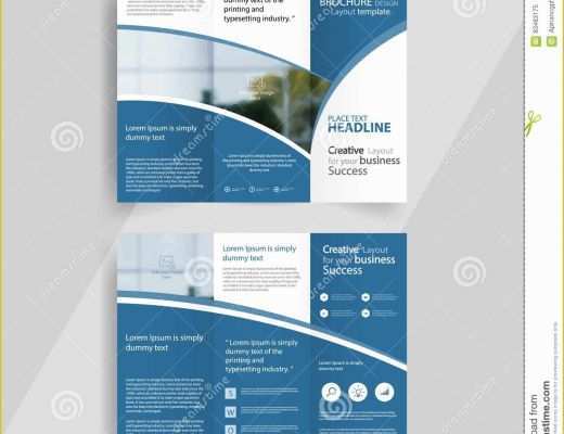 Business Prospectus Template Free Of Tri Fold Brochure Layout