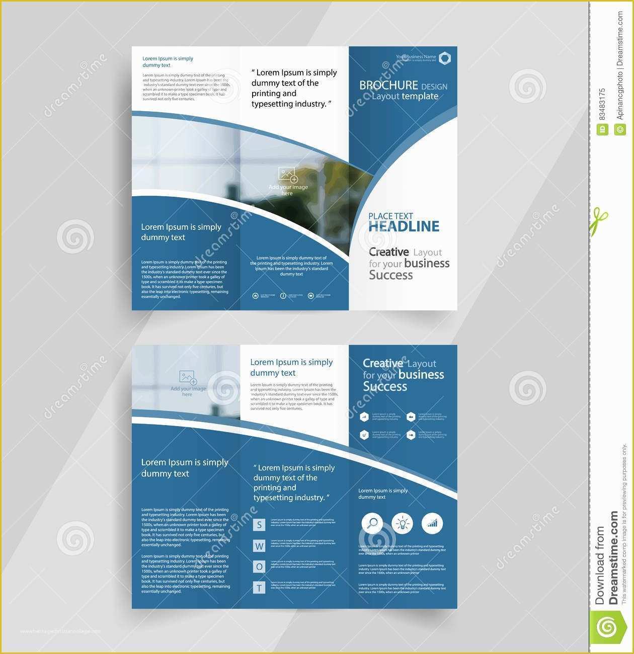 Business Prospectus Template Free Of Tri Fold Brochure Layout