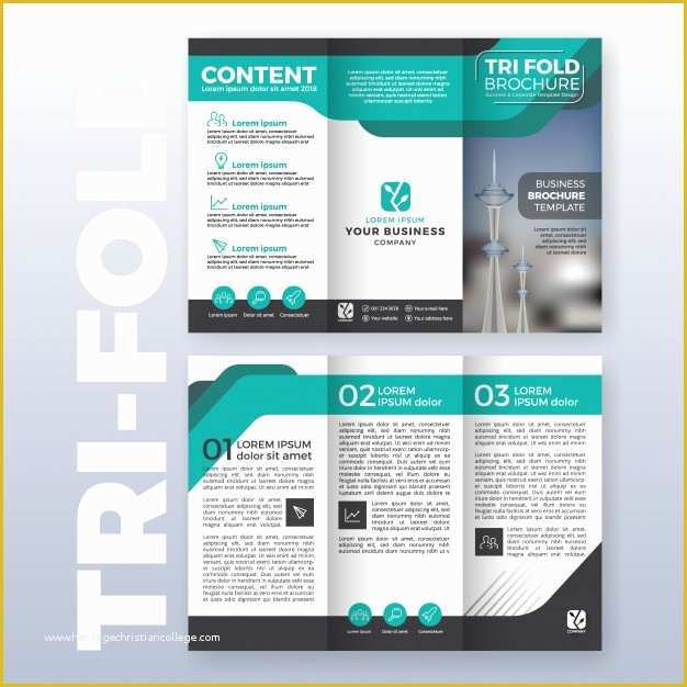 Business Prospectus Template Free Of Tri Fold Brochure Vectors S and Psd Files