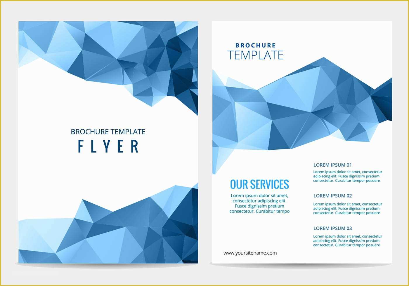 Business Prospectus Template Free Of Vector Business Brochure Download Free Vector Art Stock