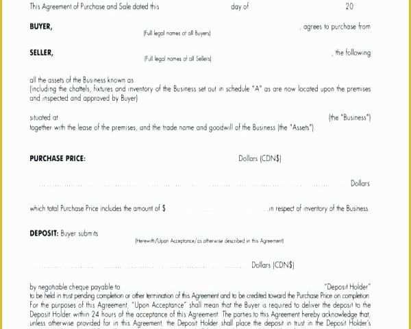 Business Sale Agreement Template Free Of Business Agreement Template Small Business Agreement