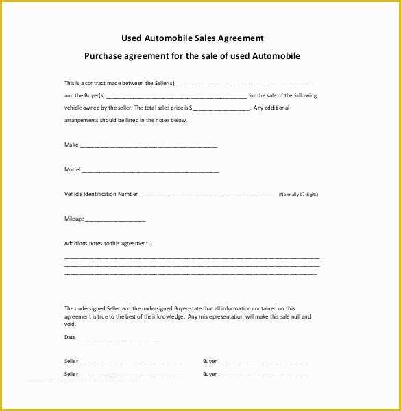 Business Sale Agreement Template Free Of Sales Agreement Template 27 Word Pdf Google Docs