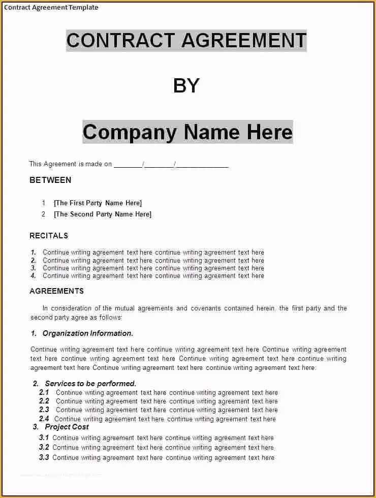 Business Sale Agreement Template Free Of Small Business Agreement Template Adktrigirl