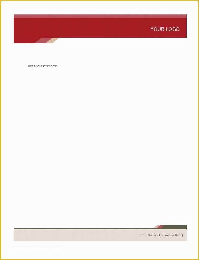 Business Stationery Templates Free Download Of 45 Free Letterhead Templates & Examples Pany
