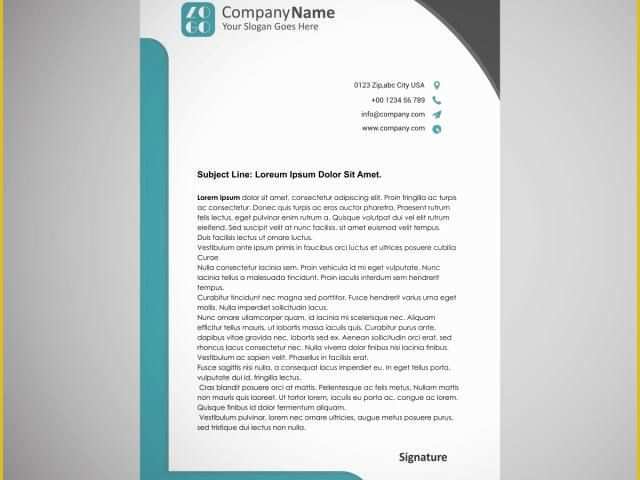 Business Stationery Templates Free Download Of Business Letterhead Template for Free Download On Tree