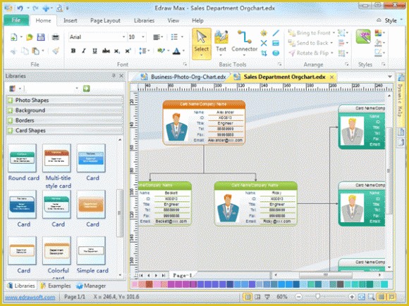 Business Structure Template Free Of How to Create org Charts for Powerpoint Presentations