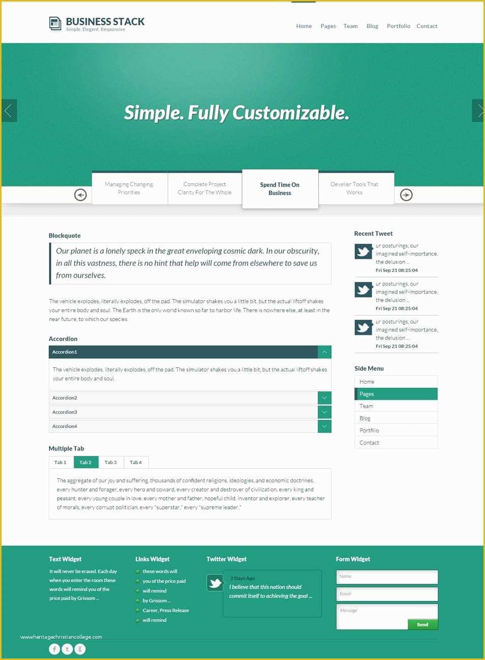 Business Templates Free Of Free Corporate and Business Web Templates Psd
